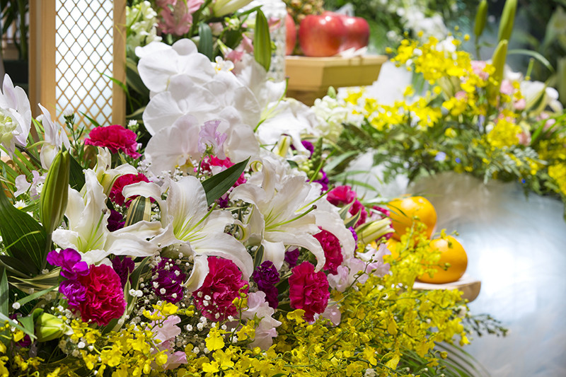 綺麗な仏花